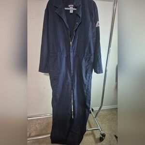 Navy Blue Men's Coverall